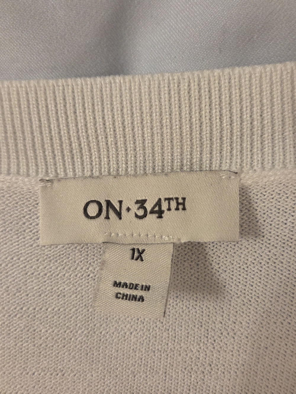 Cream Button-Front Cardigan - Picture 2 of 7